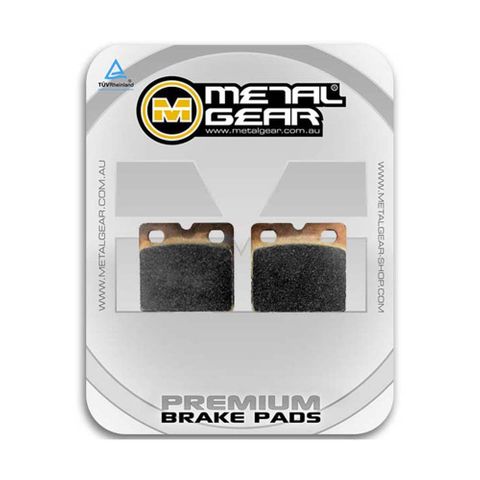 METAL GEAR BRAKE PADS SINTERED