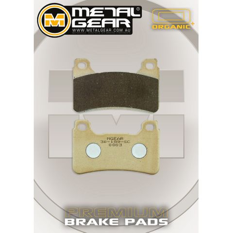 BRAKE PADS FRONT METAL GEAR SINTERED COPPER