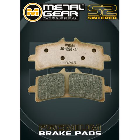 METAL GEAR BRAKE PADS SINTERED 2