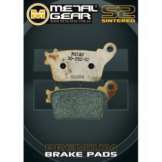 METAL GEAR BRAKE PADS SINTERED