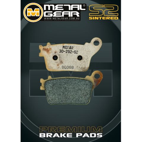 METAL GEAR BRAKE PADS SINTERED