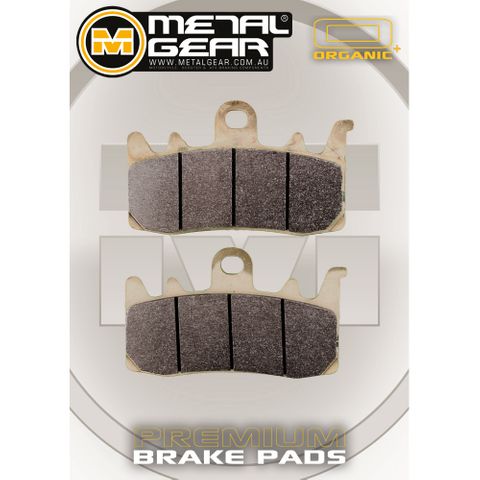 BRAKE PADS FRONT METAL GEAR