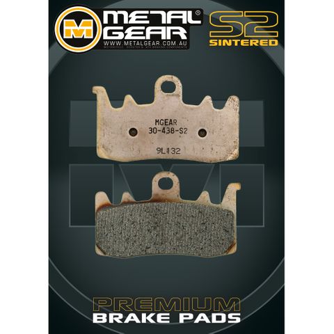 BRAKE PADS FRONT METAL GEAR