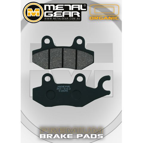 METAL GEAR BRAKE PADS