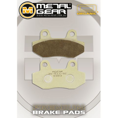 BRAKE PADS METAL GEAR SINTERED COPPER