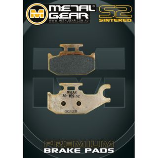 BRAKE PADS FRONT METAL GEAR