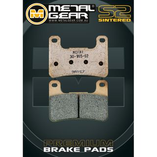 METAL GEAR BRAKE PADS SINTERED