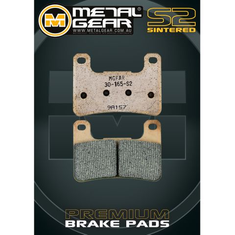 METAL GEAR BRAKE PADS SINTERED