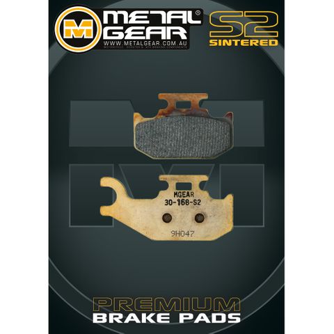 BRAKE PADS METAL GEAR