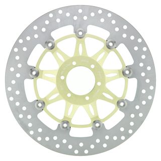 METAL GEAR BRAKE DISC FRONT L/R-ALLOY CENTRE