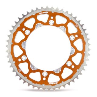 SPROCKET REAR MOTO MASTER FUSION DUAL RING 50T ORANGE GAS GAS MC85 HUSQVARNA TC85 KTM 105 SX 85 SX