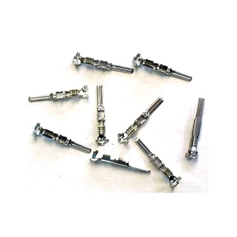 TERMINALS 2.25MM MALE SPADE 10 PACK