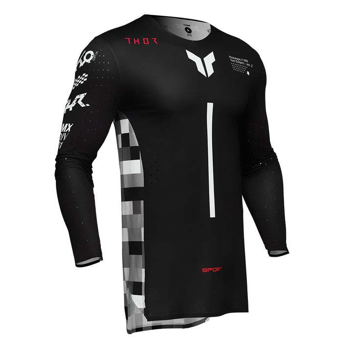 THOR JERSEY SPORT RIOT BLACK/RED