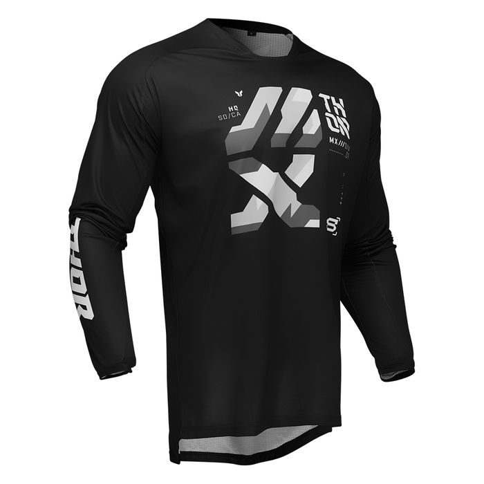 THOR JERSEY LAUNCH BRAVE BLACK/GREY