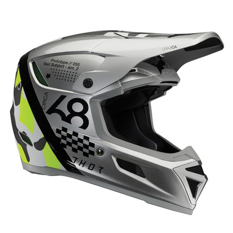 THOR HELMET REFLEX RIOT GREY/ACID