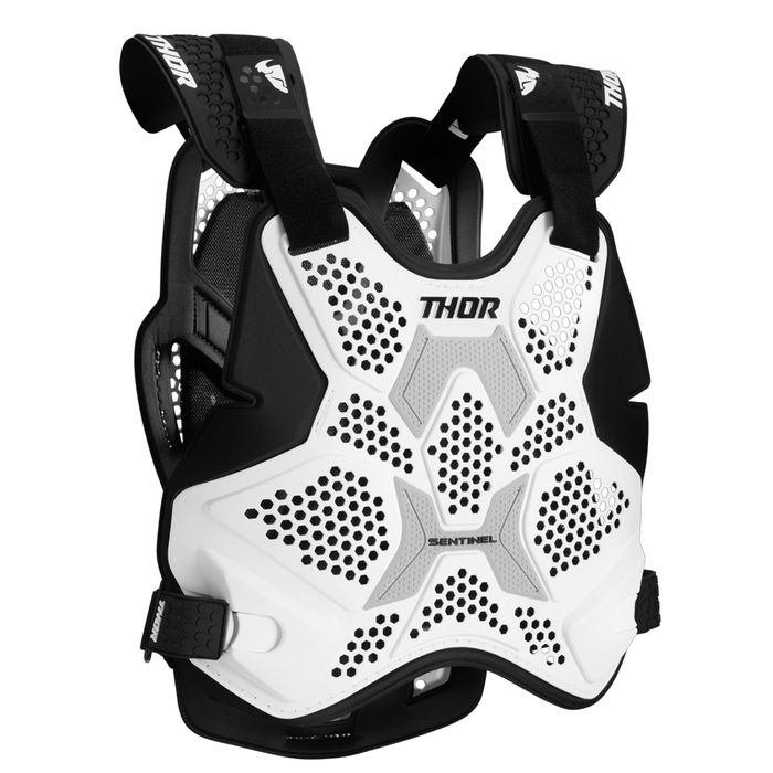 THOR CHEST PROTECTOR SENTINEL PRO WHITE