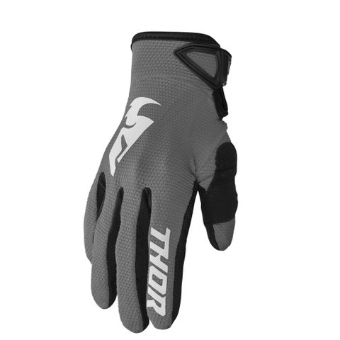 GLOVE S25 THOR MX SECTOR YOUTH GREY LARGE