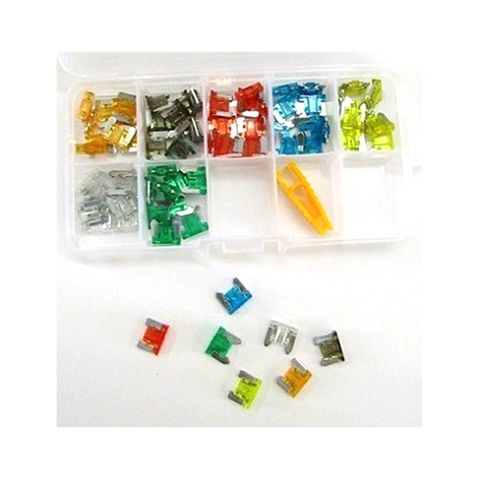 MICRO FUSE KIT 70PK KIT CONTAINS 10 OF EACH 5, 7.5, 10, 15, 20, 25, 30 AMP