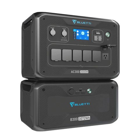 BLUETTI AC300 + B300 EXPANDABLE HOME & PORTABLE POWER STATION | 3000W (6000W SURGE) 3072WH