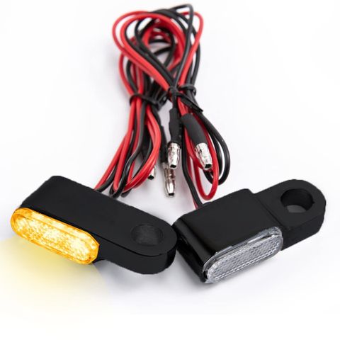 LED INDICATOR CHROME YELLOW