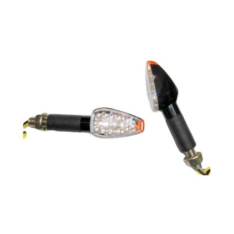 INDICATOR LED BLACK 12V E-MARK