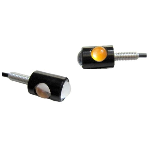 LED INDICATOR MINI DC 12V YELLOW LIGHT