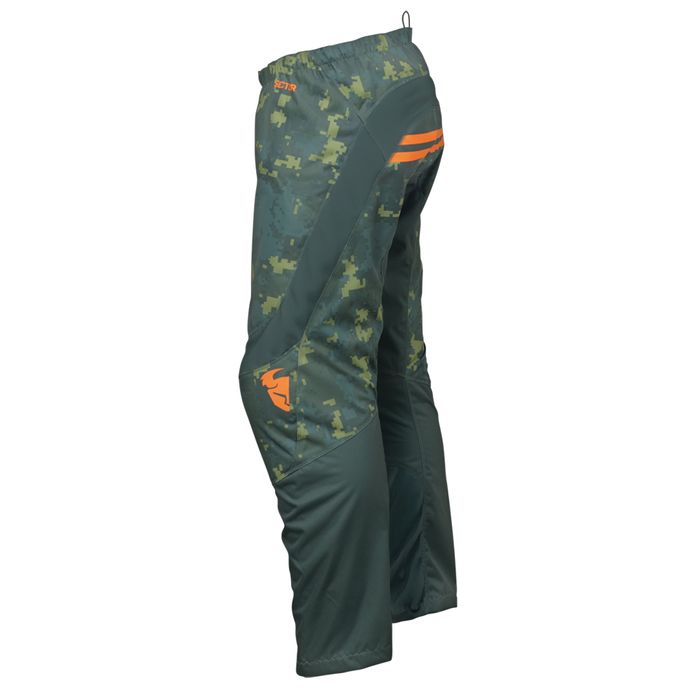 THOR SECTOR DIGI PANTS YOUTH GREEN/CAMO