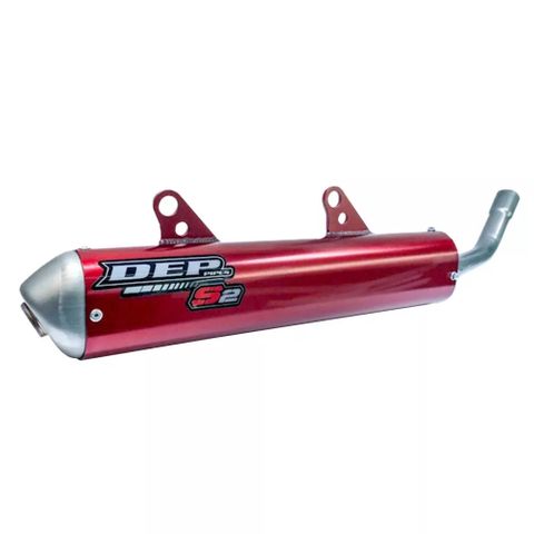 SILENCER DEP SHORTY GASGAS MC125 2024 HUSQVARNA TC125 23-24 KTM 125SX 23-24 RED