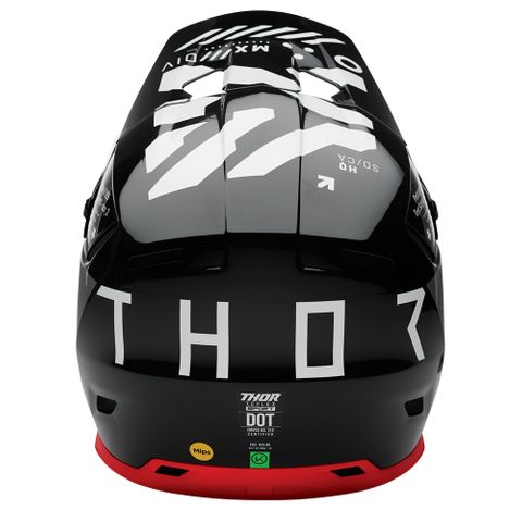 THOR HELMET REFLEX STRIKE BLACK/RED