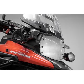 LIGHT MOUNTS SW MOTECH EVO FOG OR HIGH BEAM LIGHTS SUZUKI V-STROM 23-24