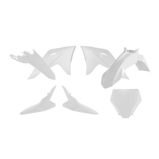 PLASTICS KIT RTECH 5 PIECE WHITE GASGAS MC65 24-25
