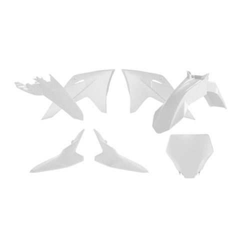 PLASTICS KIT RTECH 5 PIECE WHITE GASGAS MC65 24-25