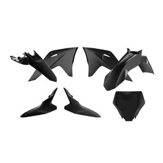 PLASTICS KIT RTECH 5 PIECE BLACK GASGAS MC65 24-25
