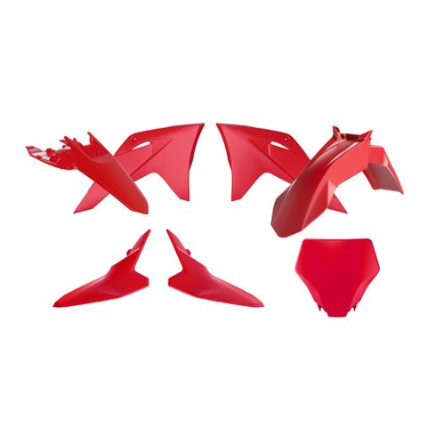 PLASTICS KIT RTECH 5 PIECE RED GASGAS MC65 24-25