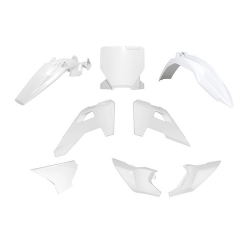 PLASTICS KIT RTECH 6 PIECE WHITE HUSQVARNA TC85 2025