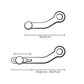 SW MOTECH GEAR LEVER CNC MILLED ALUMINIUM HARDCOAT BMW R NINE T 14-2ON