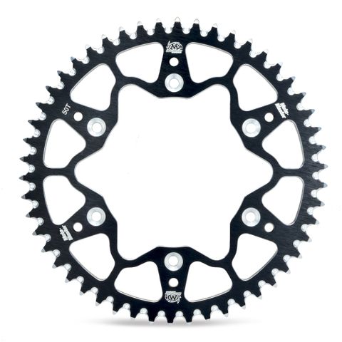 SPROCKET REAR MOTO MASTER ALUMINIUM 49T BLACK GAS GAS MC65 HUSQVARNA TC65 KTM 65 SX