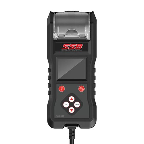 MOTORCYCLE AND POWERSPORTS BATTERY DIGITAL BATTERY TESTER & PRINTER