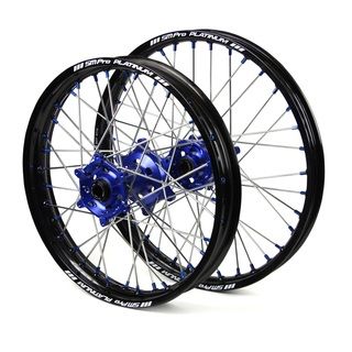 WHEEL SET SM PRO PLATINUM FRONT & REAR SUZUKI RM80 97-01 RM85 02-24 YZ80 93- 01 YZ85 02-24