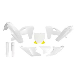 PLASTICS KIT RTECH 7 PIECE WHITE HUSQVARNA TC FC FS FX TX