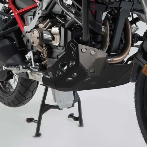 BASH PLATE SW MOTECH BLACK HONDA CRF1100L AFRICA TWIN CRF1100L AFRICA TWIN ADVENTURE SPORTS