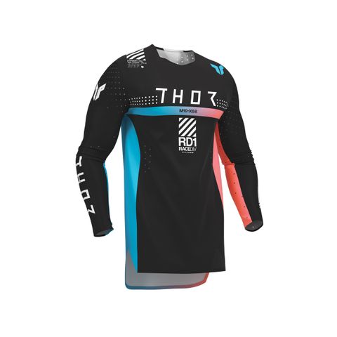 THOR MX JERSEY SPORTMODE SYNTH BLACK