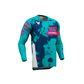 THOR MX YOUTH LAUNCHMODE BLEACH WHITE/AQUA