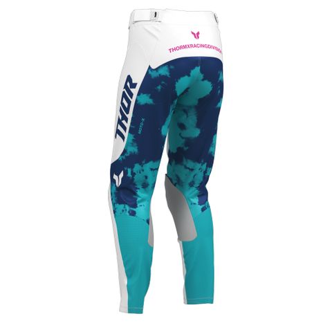 THOR LAUNCHMODE PANT WOMENS BLEACH WHITE/AQUA