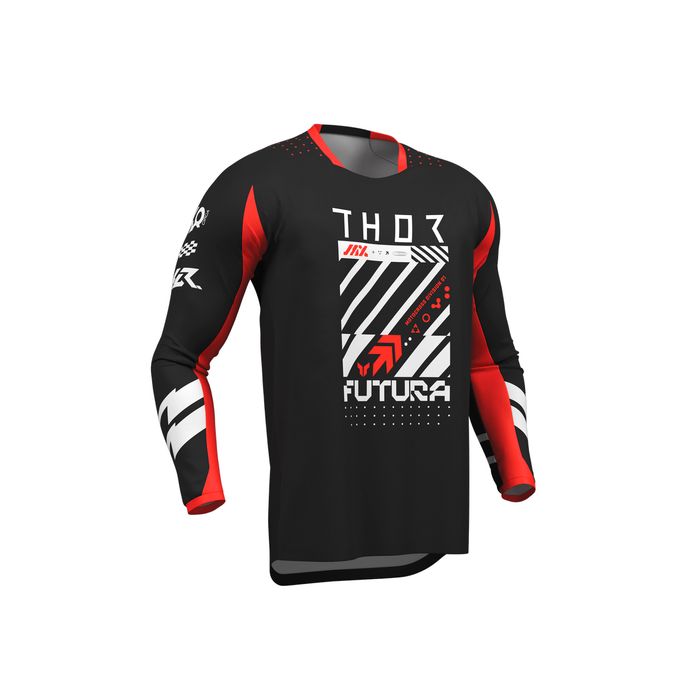 THOR MX YOUTH LAUNCHMODE FUTURA BLACK/RED