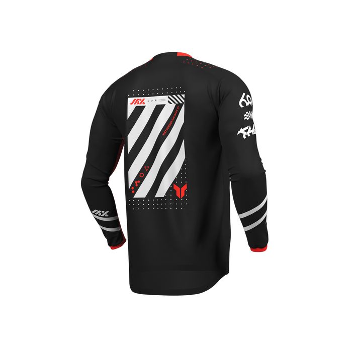 THOR MX YOUTH LAUNCHMODE FUTURA BLACK/RED