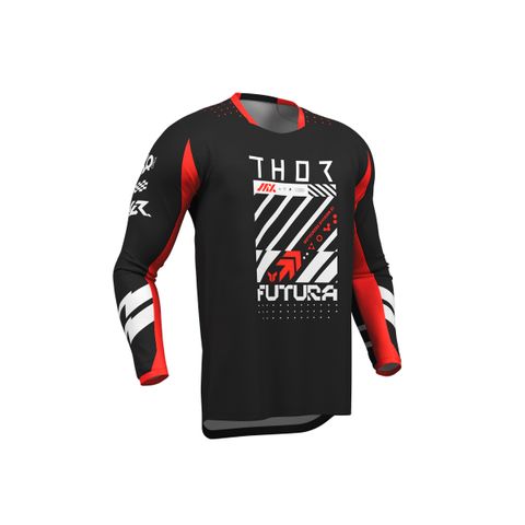 THOR MX YOUTH LAUNCHMODE FUTURA BLACK/RED
