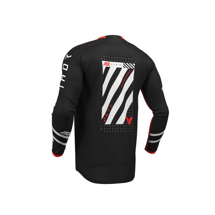 THOR MX YOUTH LAUNCHMODE FUTURA BLACK/RED
