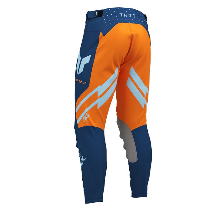 THOR MX PANT LAUNCHMODE FUTURA NAVY/ORANGE