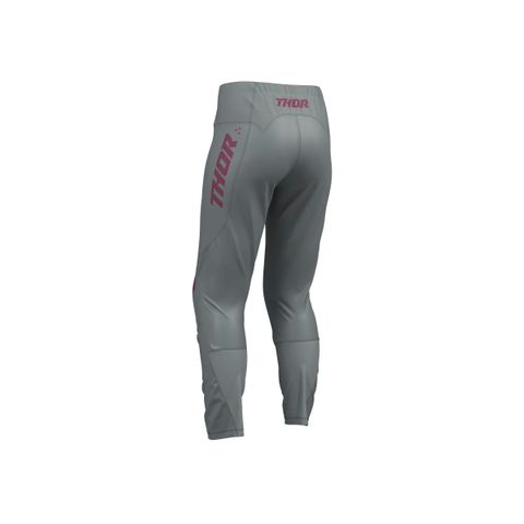 THOR MX PANT WOMENS RIDEMODE MENACE PUR/GRAY